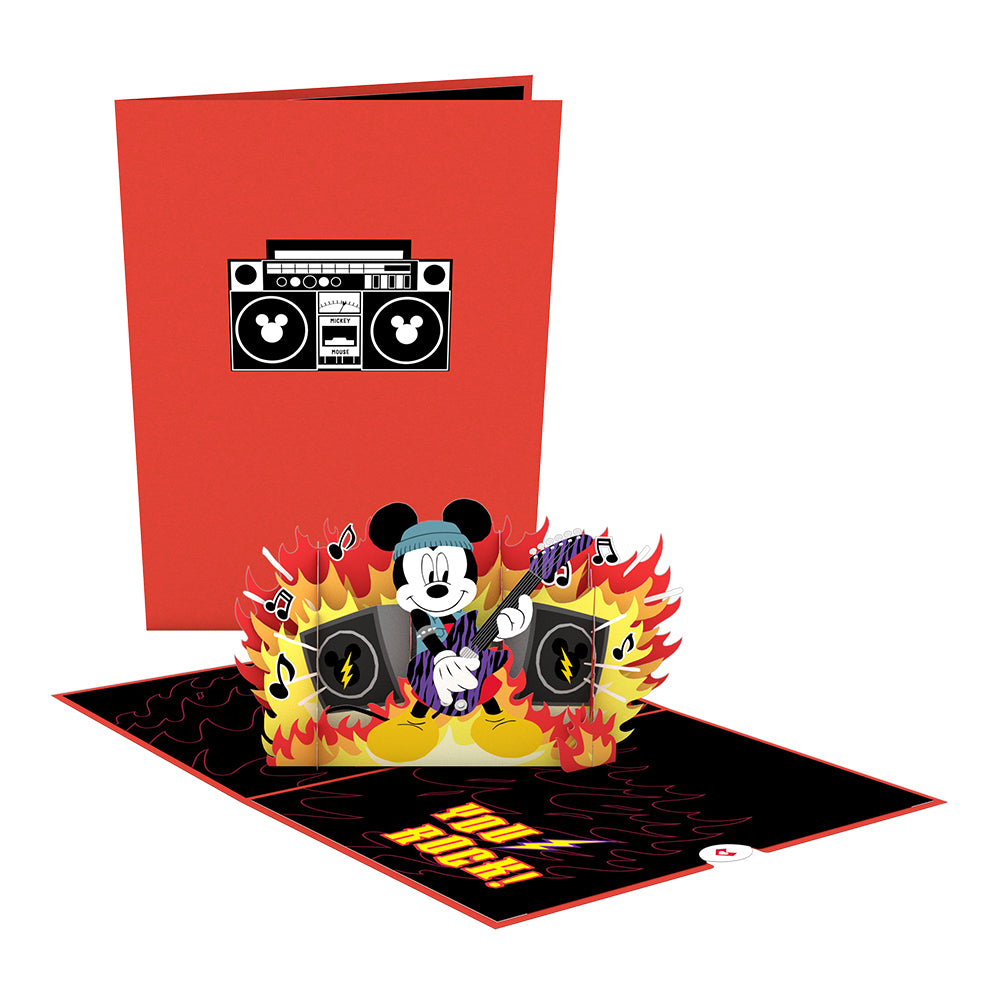 Disney's Mickey Mouse You Rock! Pop-Up Card