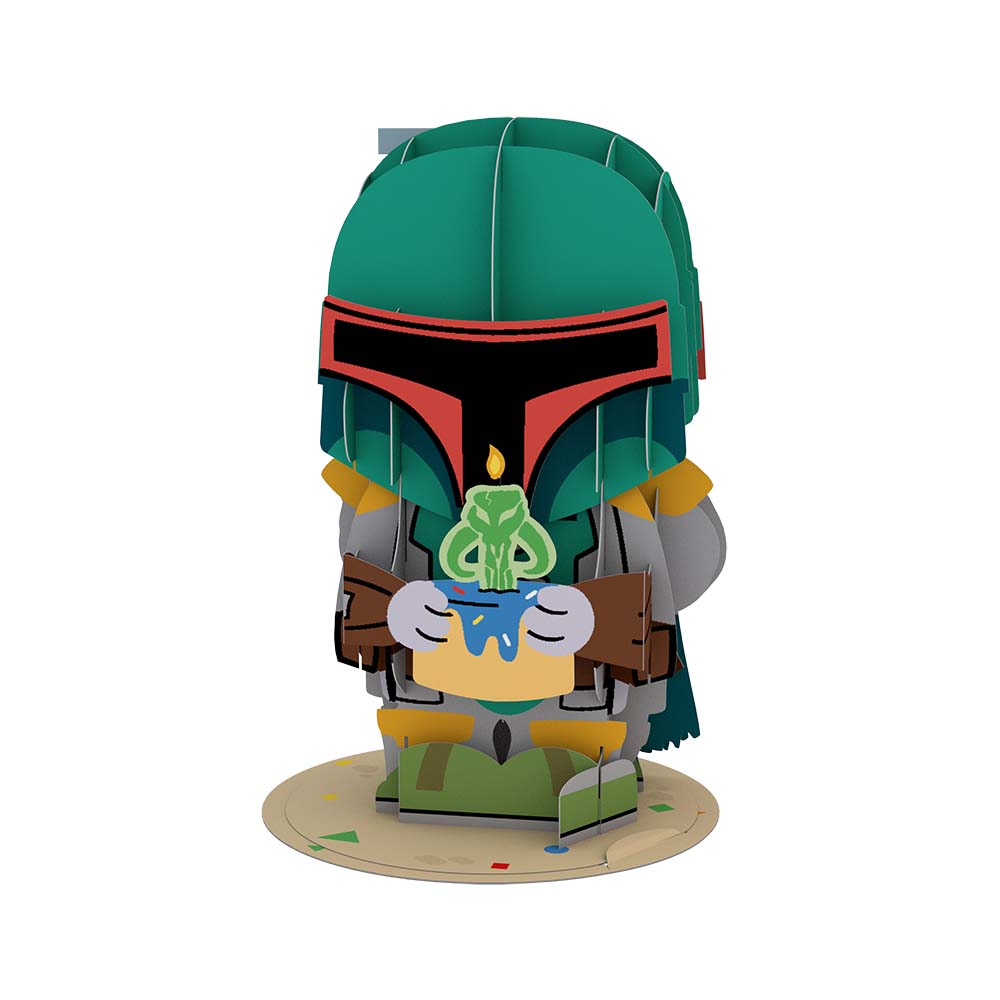 Star Wars™ Boba Fett™ Bounty-ful Birthday Card with Pop-Up Gift