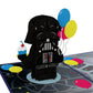 Star Wars™ Darth Vader™ Birthday Card with Pop-Up Gift