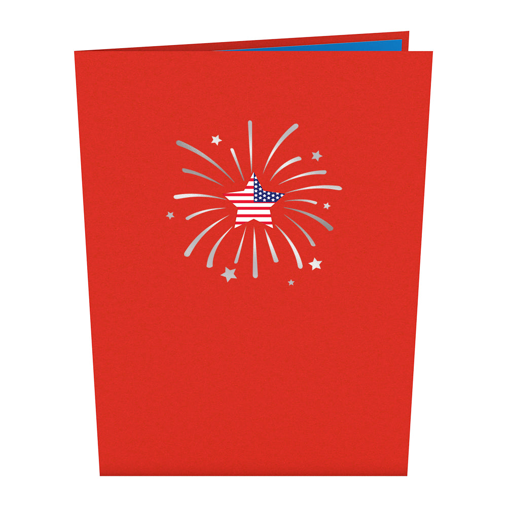 Americana Bloom Pop-Up Card