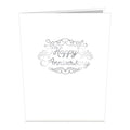 Anniversary Lily of the Valley Pop-Up Card