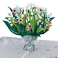 Anniversary Lily of the Valley Pop-Up Card