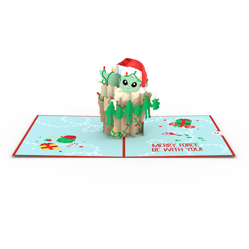 Star Wars™ The Mandalorian™ Very Merry Grogu™ Pop-Up Card