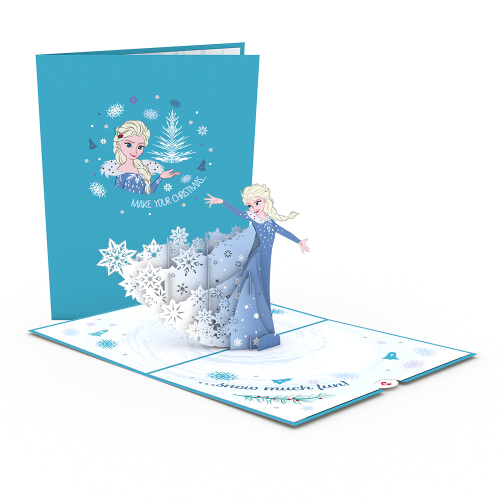 Disney Frozen Elsa Christmas Pop-Up Card