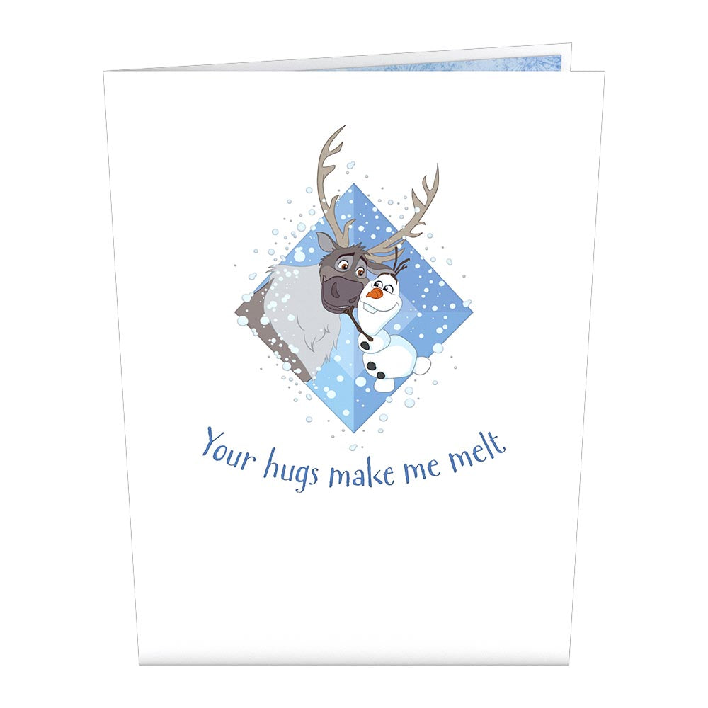 Disney Frozen Olaf's Warm Hugs Pop-Up Card