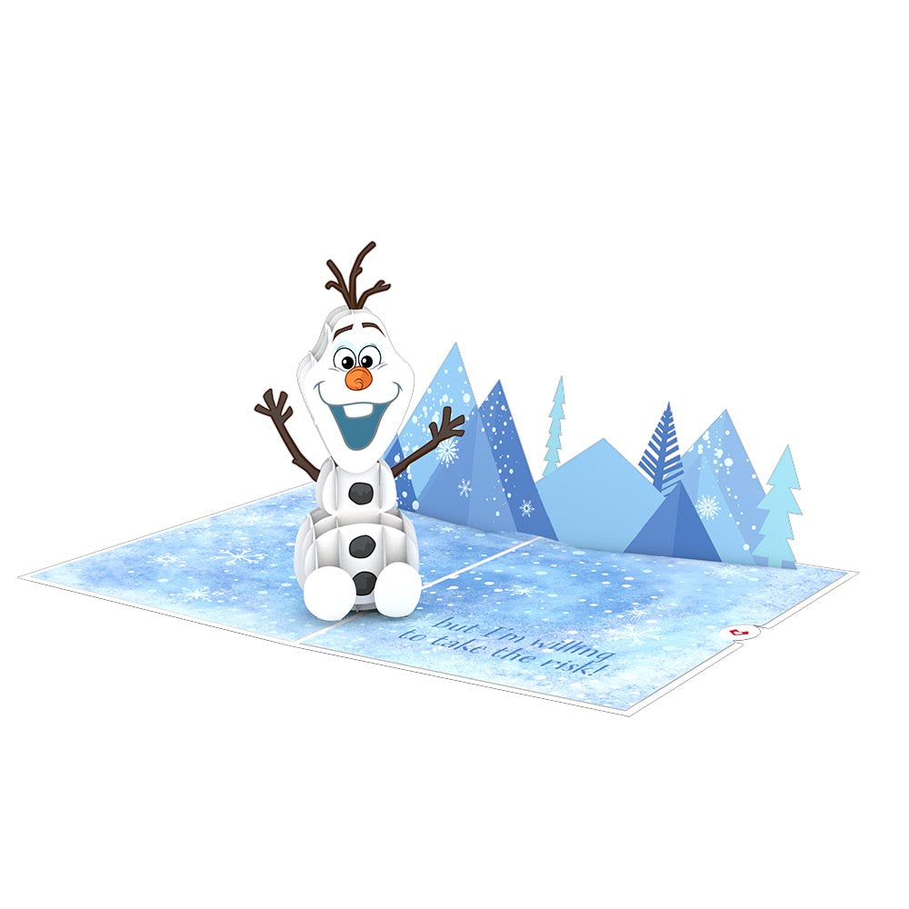 Disney Frozen Olaf's Warm Hugs Pop-Up Card