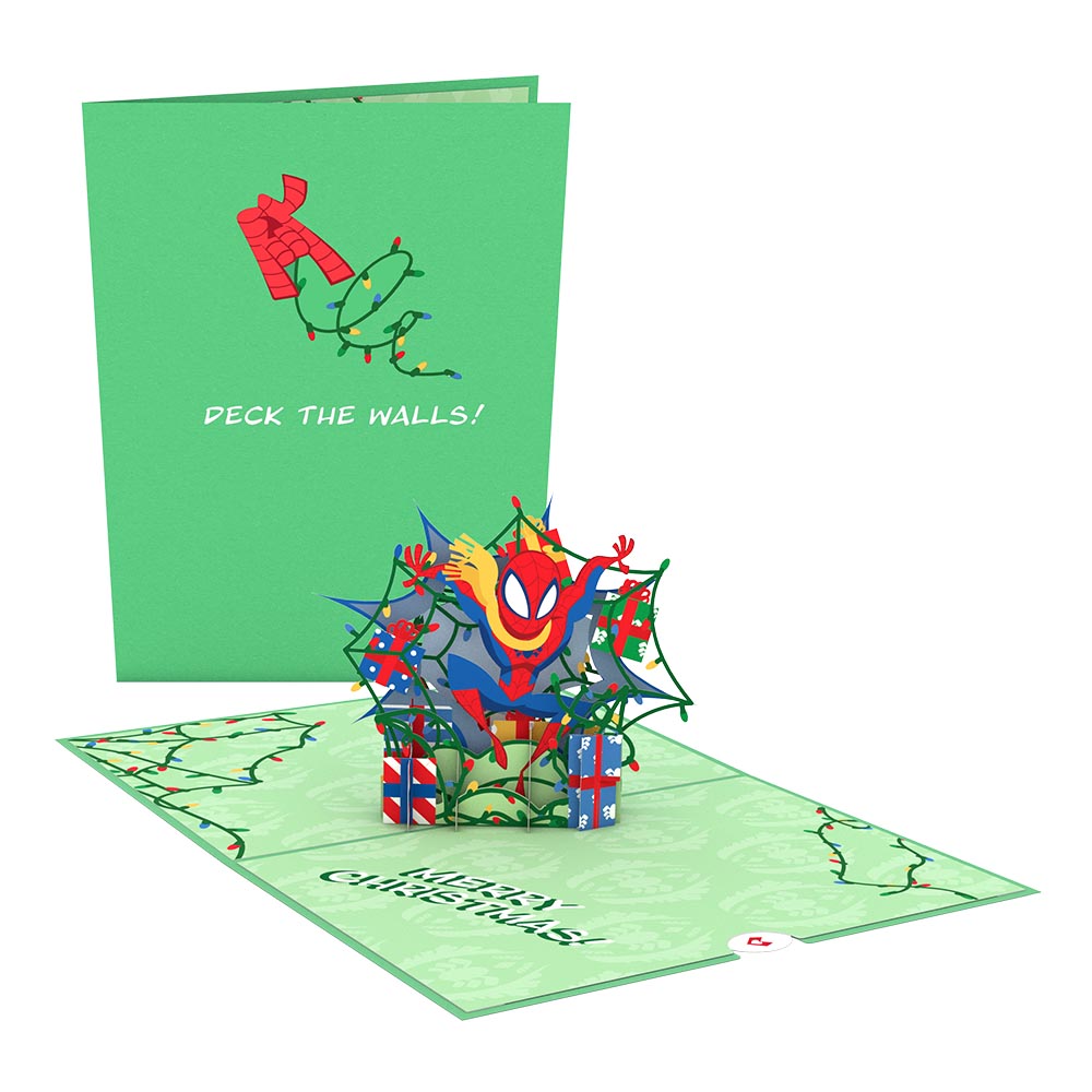 Marvel's Spider-Man Deck the Walls Pop-Up Card