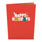 Minions Christmas Together Pop-Up Card