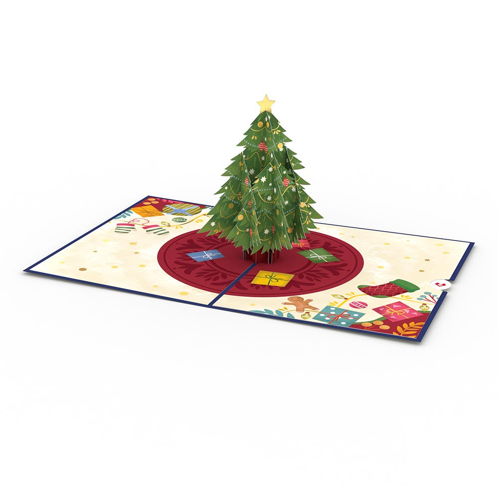 Christmas Tree Celebration Pop-Up Card