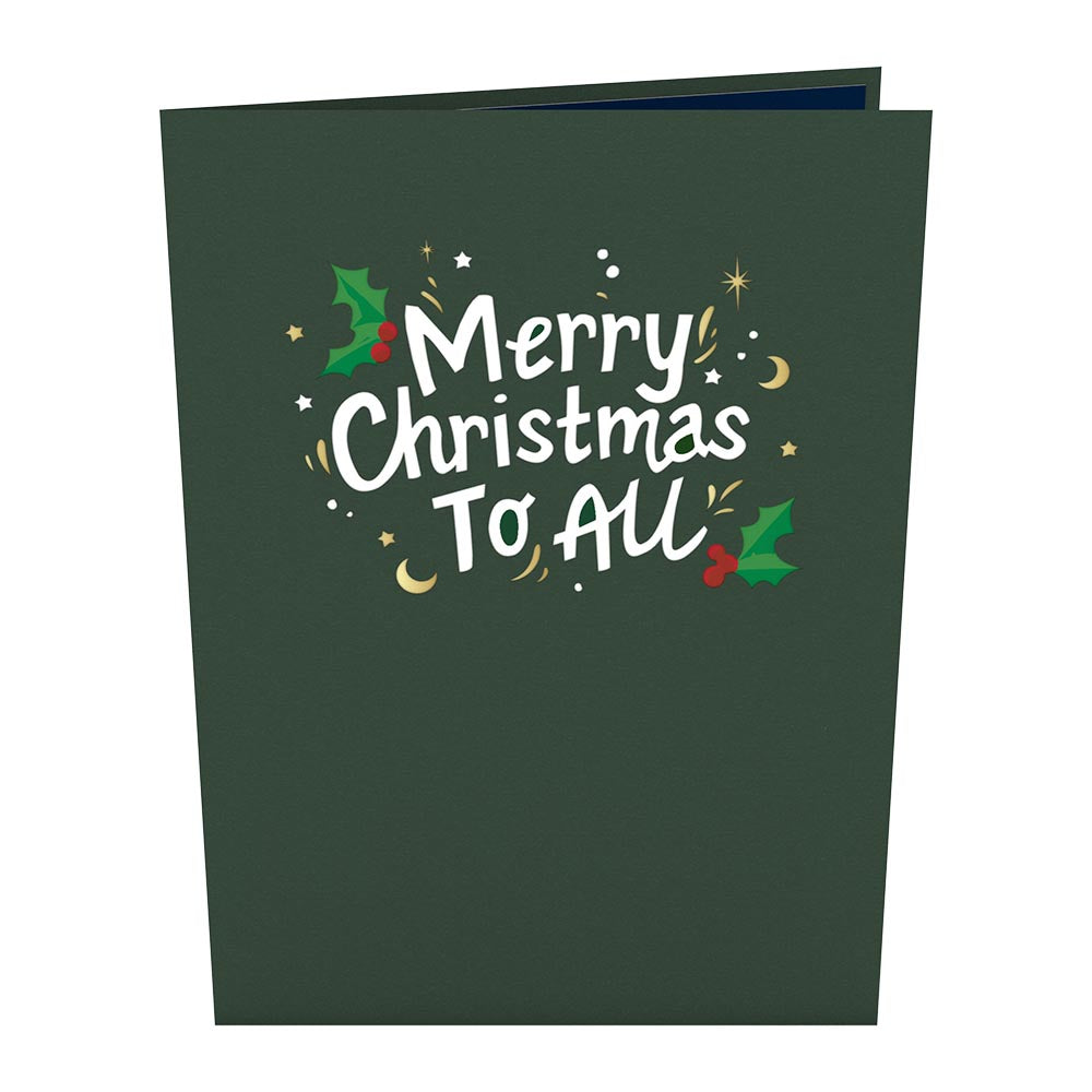 Santa Moon Pop-Up Card