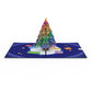 Rainbow Christmas Tree Pop-Up Card