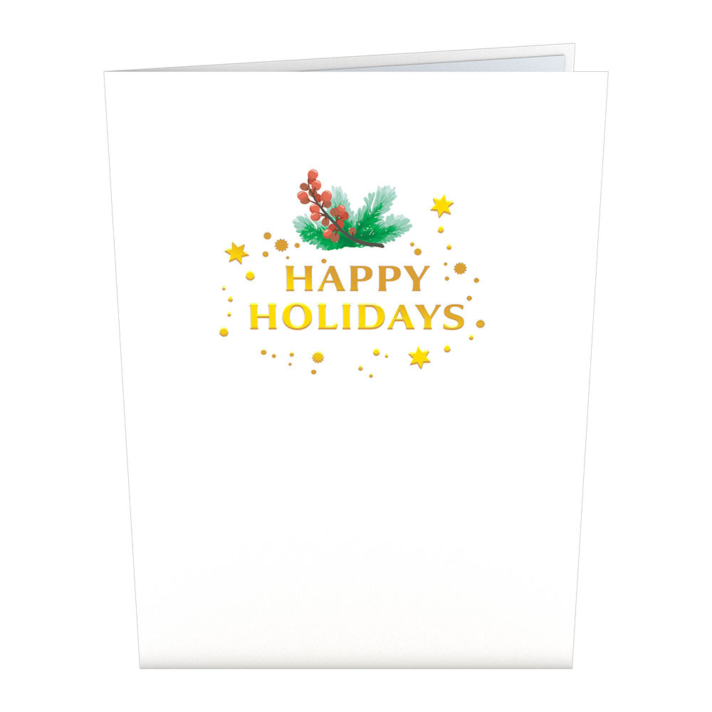 Holiday Candle Pop-Up Card
