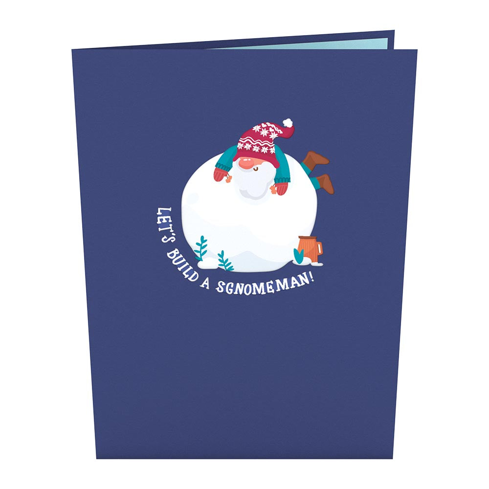 Let's Build a Sgnomeman Pop-Up Card