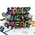 Happy New Year Pop-Up Card