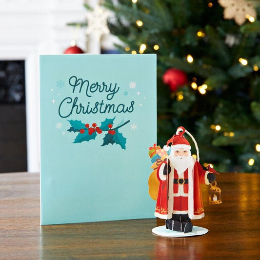 Santa Card with Ornament