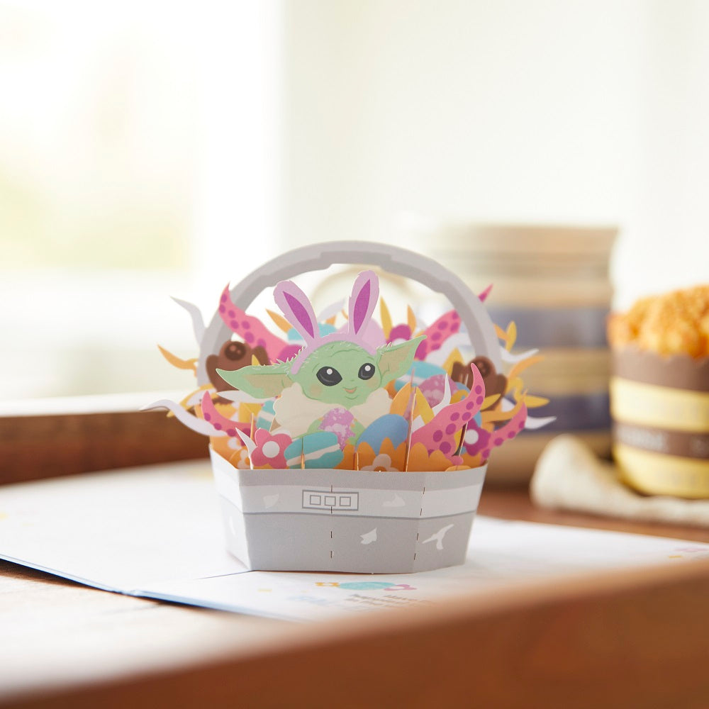 Star Wars™ The Mandalorian™ Best Easter in the Gal-eggsy Pop-Up Card