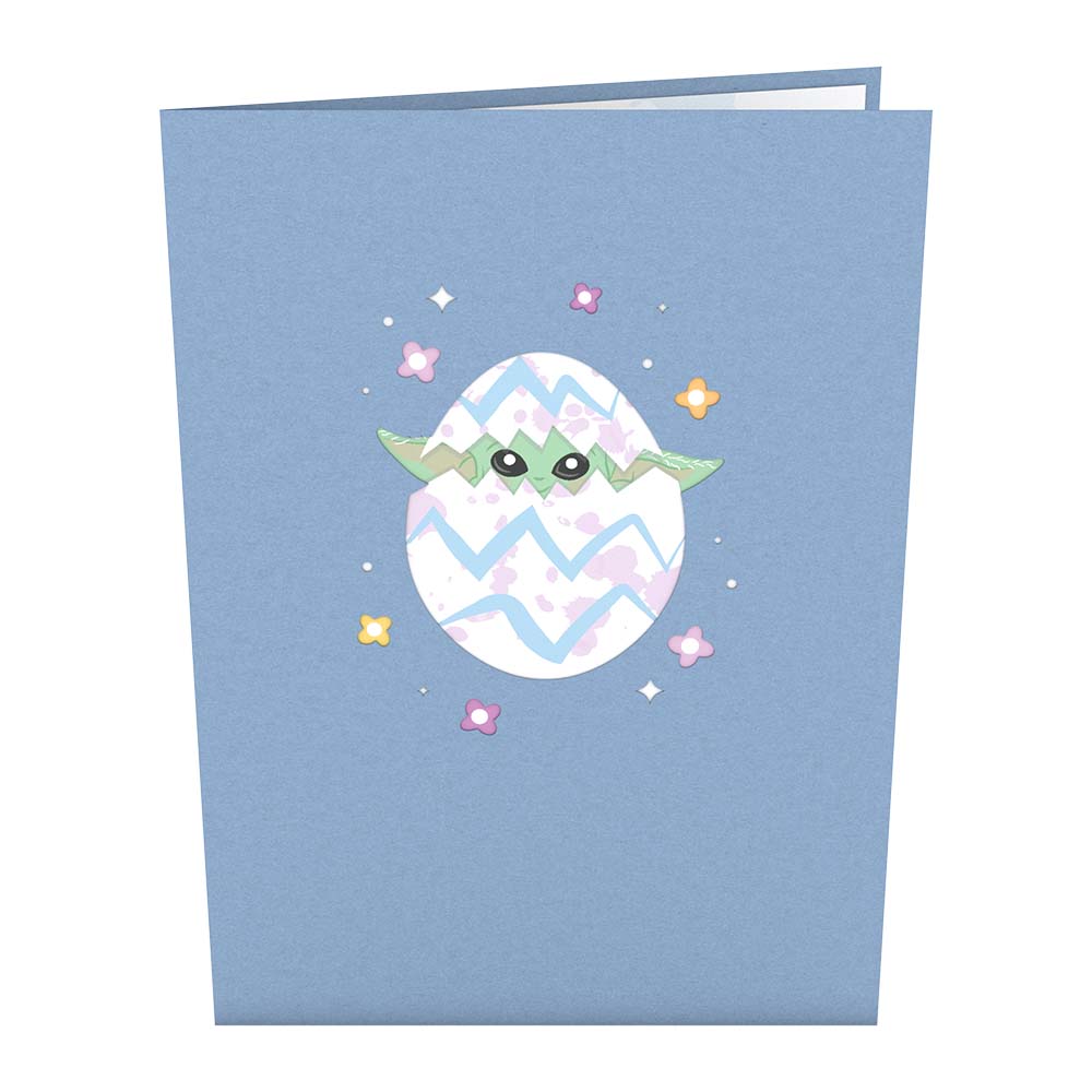 Star Wars™ The Mandalorian™ Best Easter in the Gal-eggsy Pop-Up Card