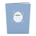 Star Wars™ The Mandalorian™ Best Easter in the Gal-eggsy Pop-Up Card