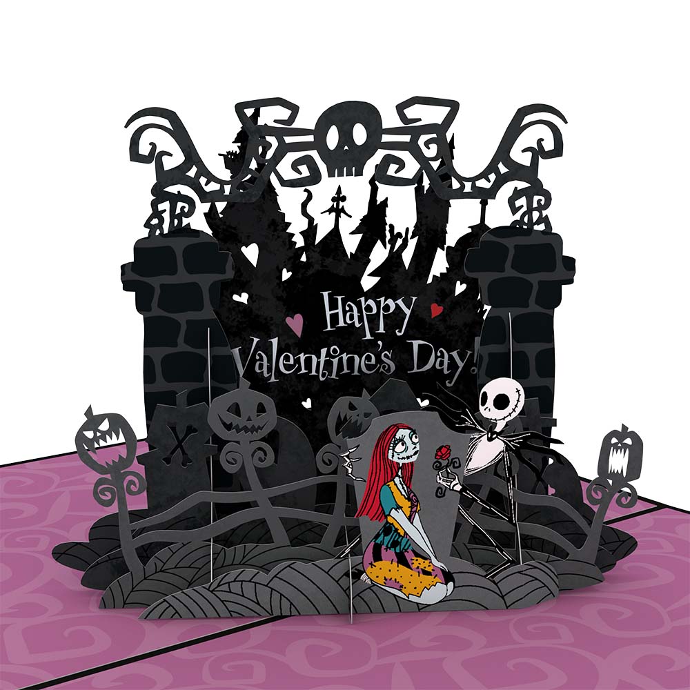 Disney Tim Burton's The Nightmare Before Christmas Simply Meant to Be Pop-Up Card