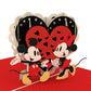 Disney's Mickey & Minnie Everything is Better with You Pop-Up Card