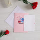 Disney's Stitch Rockin' Valentine Pop-Up Card