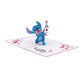 Disney's Stitch Rockin' Valentine Pop-Up Card