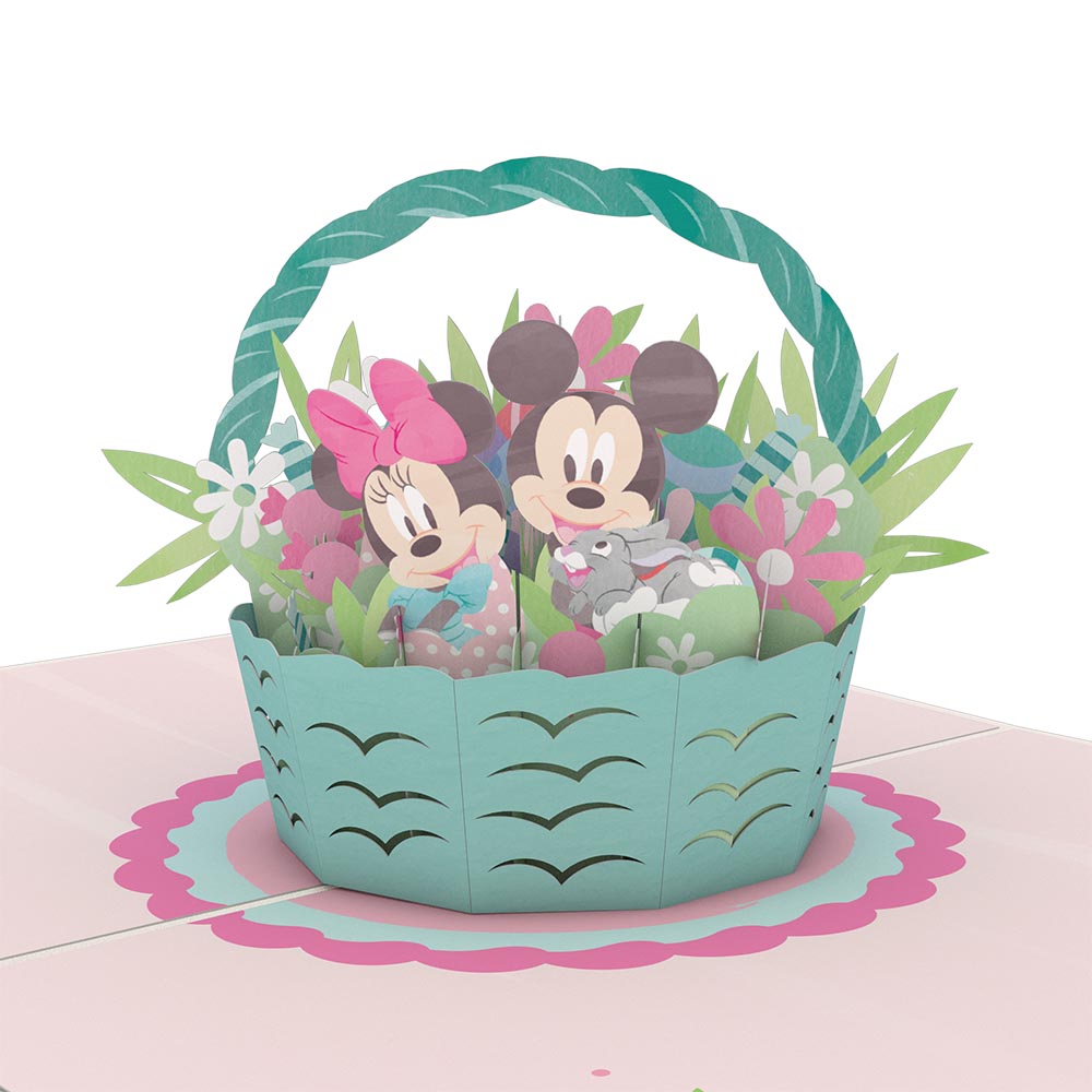 Disney's Mickey & Minnie Hello Easter Pop-Up Card