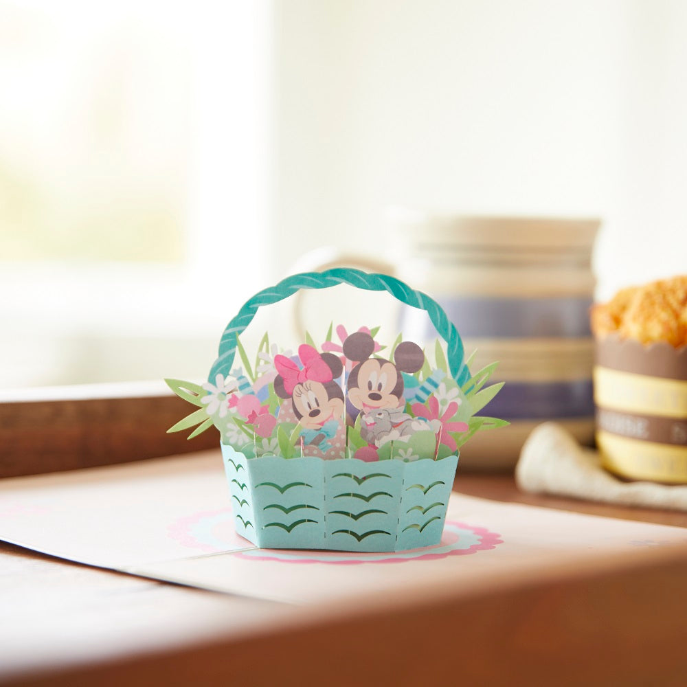 Disney's Mickey & Minnie Hello Easter Pop-Up Card