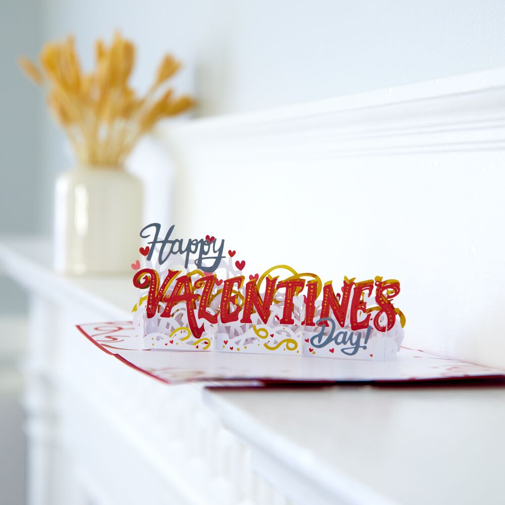 Happy Valentine’s Day Pop-Up Card