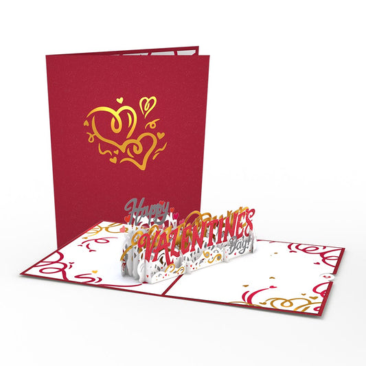 Happy Valentine’s Day Pop-Up Card