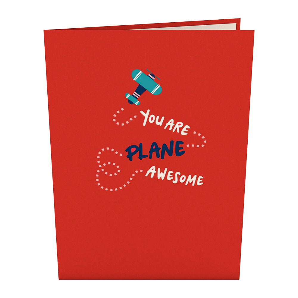 You Are Plane Awesome Pop-Up Card