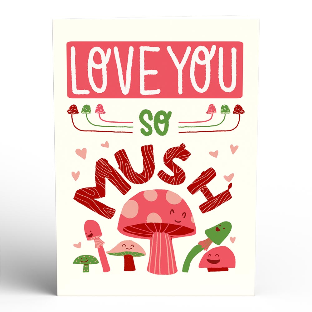 Love You So Mush Pop-Up Card