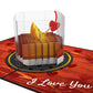 Old Fashioned Love Pop-Up Card