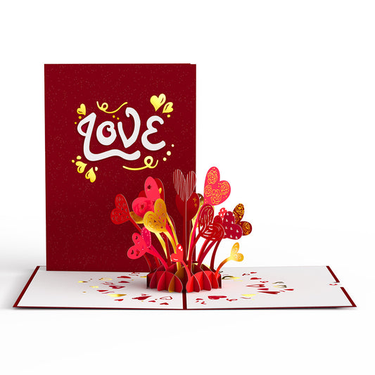 Love Burst Pop-Up Card