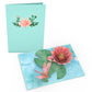 Water Lily Dragonfly Pop-Up Card