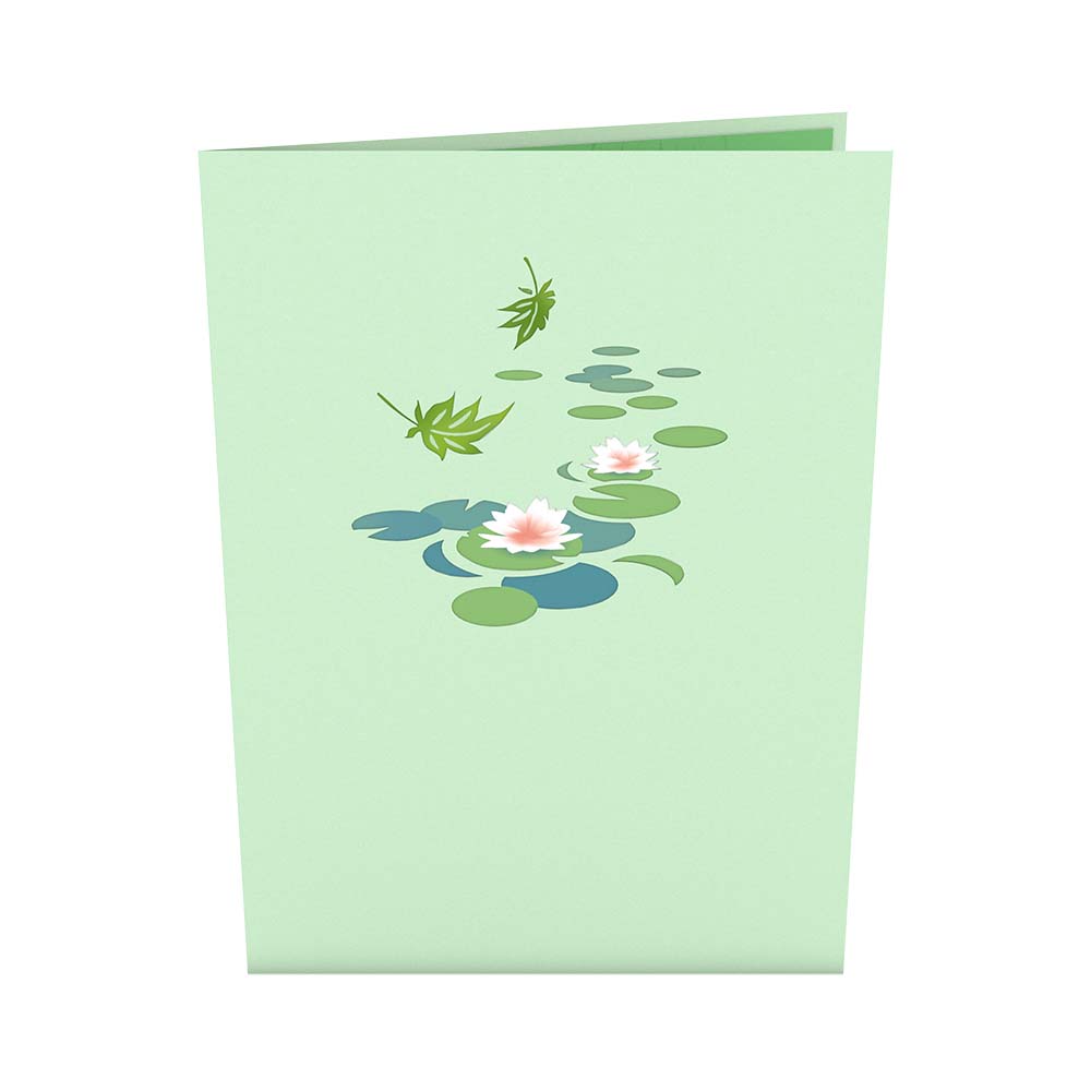 Green Maple Tree Pop-Up Card