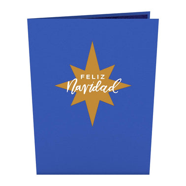Feliz Navidad Nativity Pop-Up Card