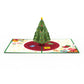 Feliz Navidad Christmas Tree Pop-Up Card