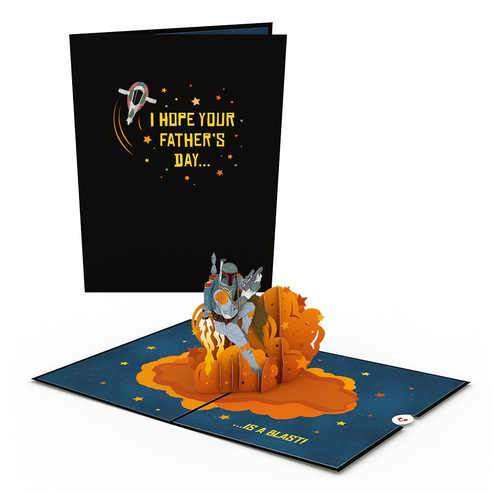 Star Wars™ Boba Fett™ Father’s Day Pop-Up Card