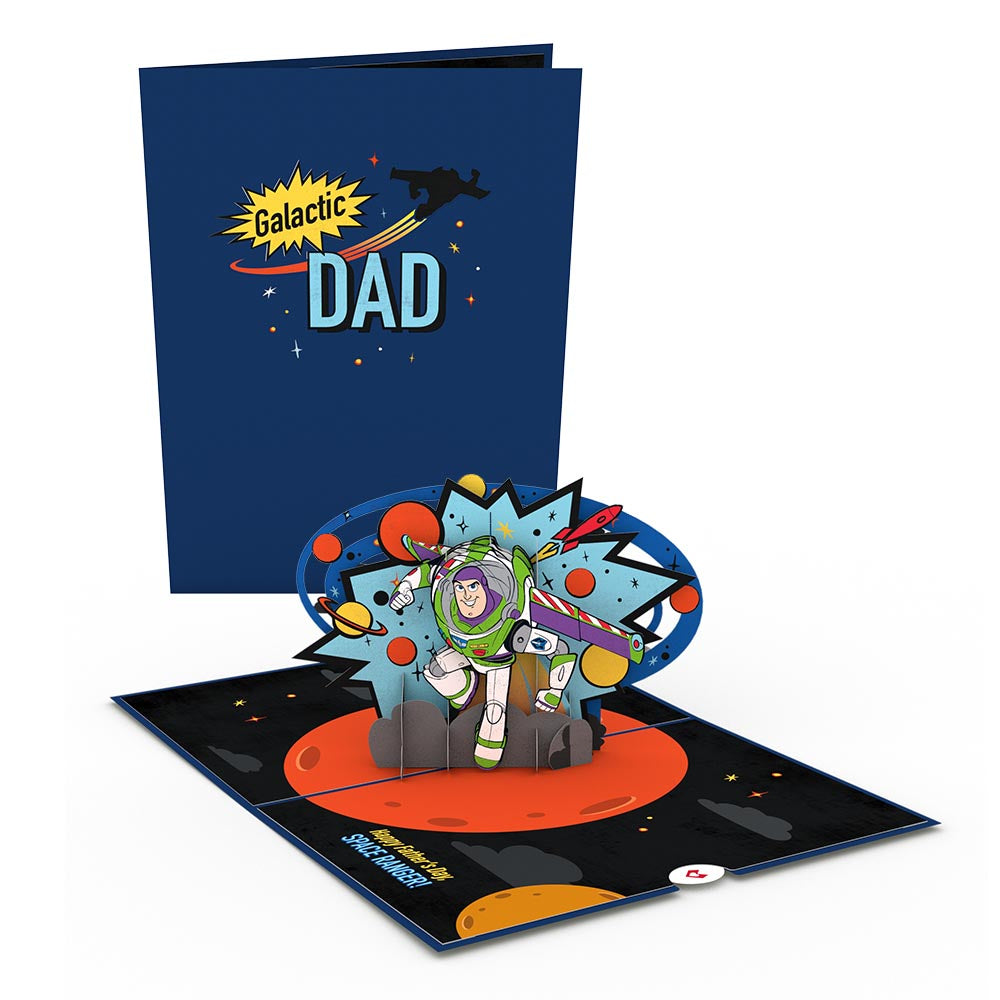 Disney's Toy Story Buzz Lightyear Father's Day Pop-Up Card