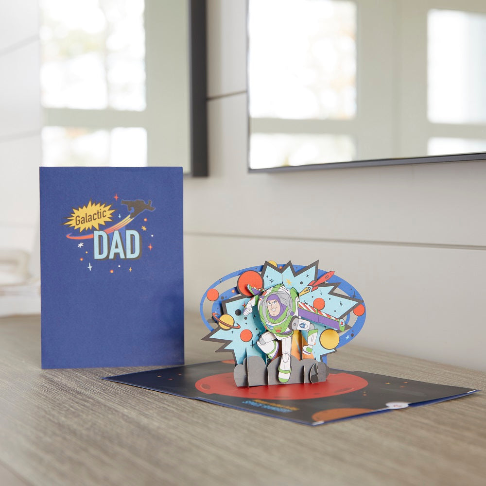 Disney's Toy Story Buzz Lightyear Father's Day Pop-Up Card