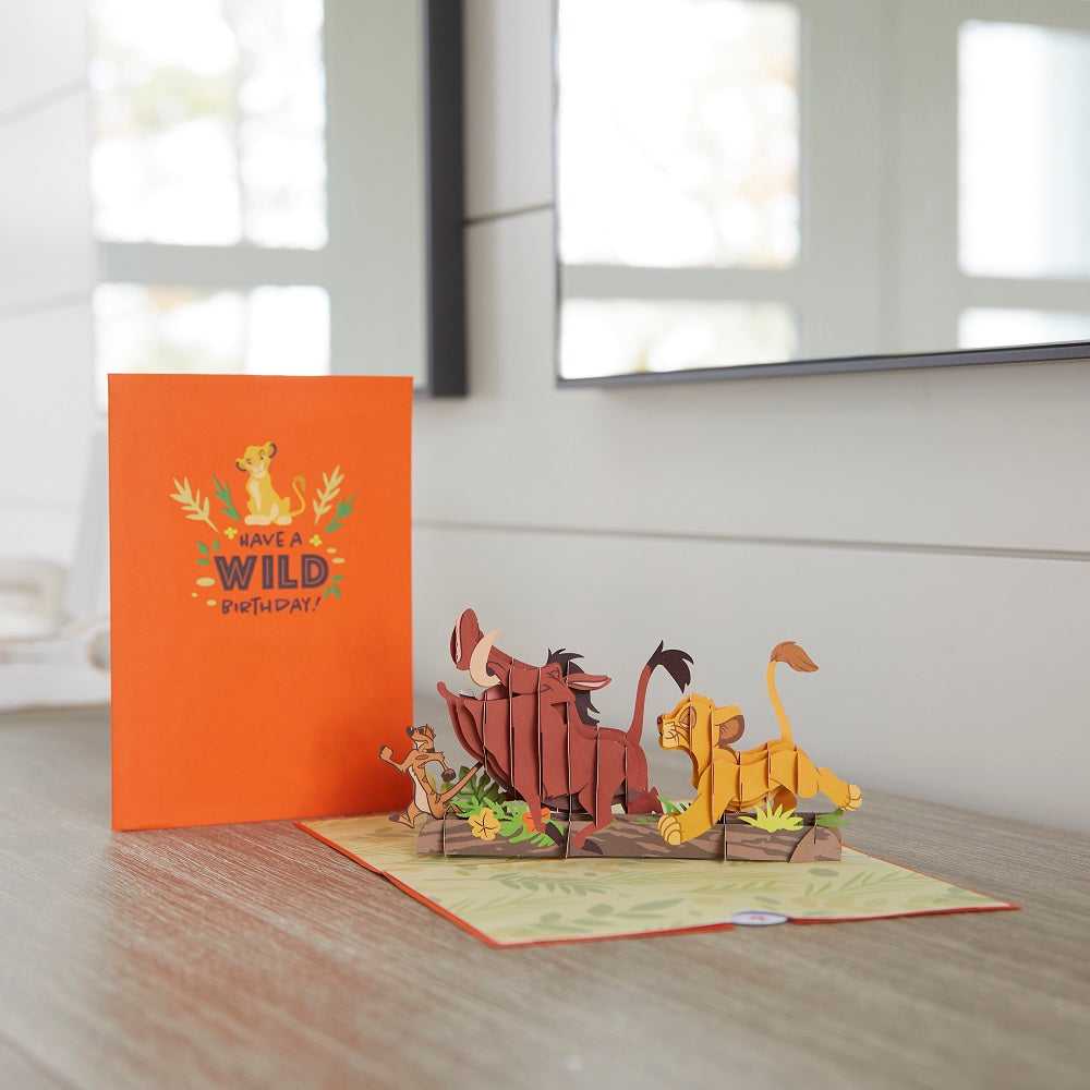 Disney's The Lion King Wild Birthday Pop-Up Card