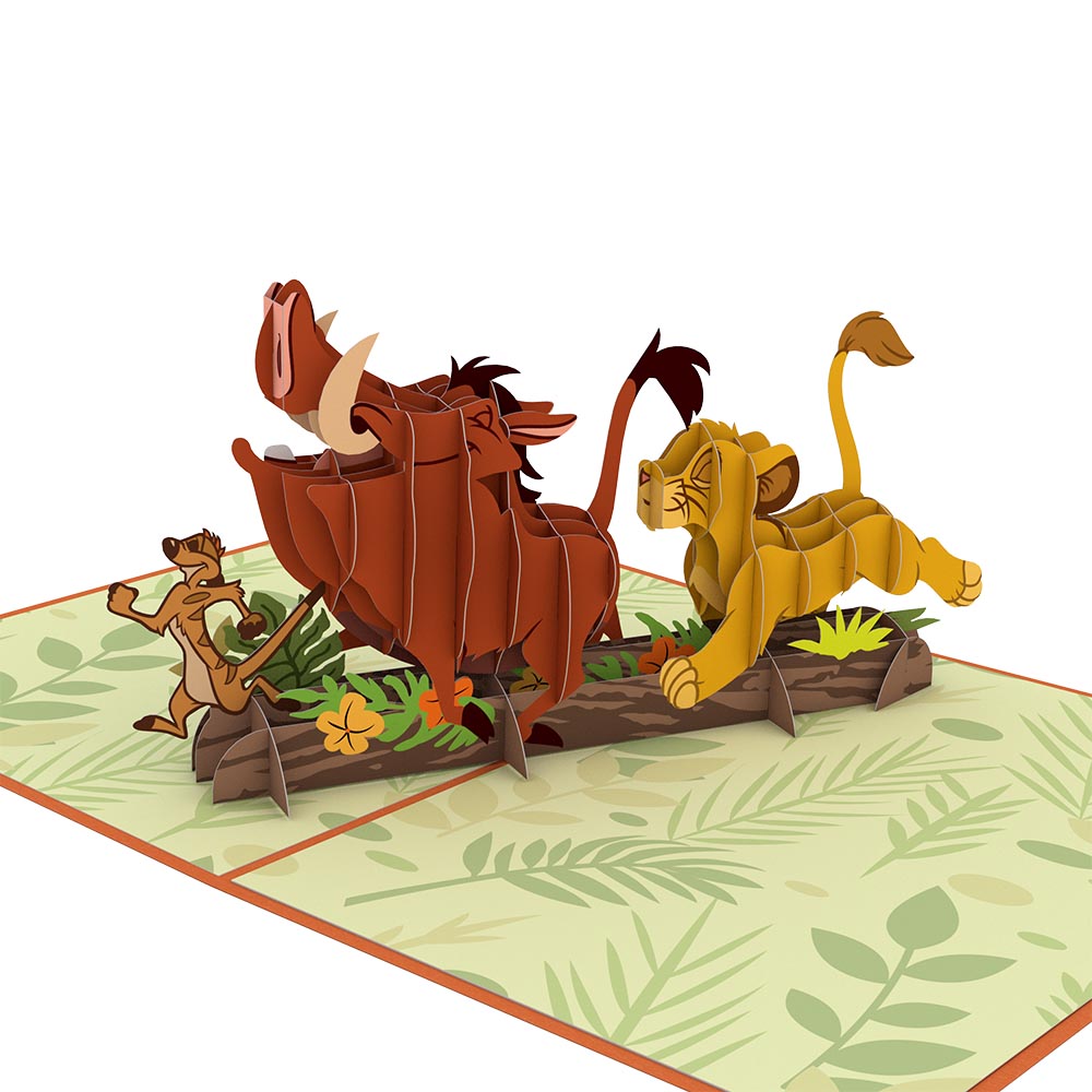 Disney's The Lion King Wild Birthday Pop-Up Card