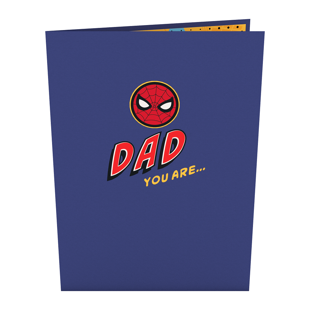 Marvel’s Spider-Man Beyond Amazing Dad Pop-Up Card