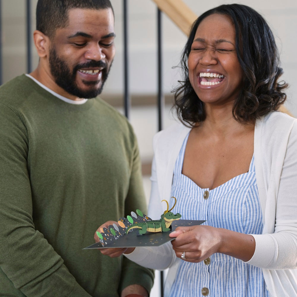 Marvel's Loki Glorious Birthday Pop-Up Card