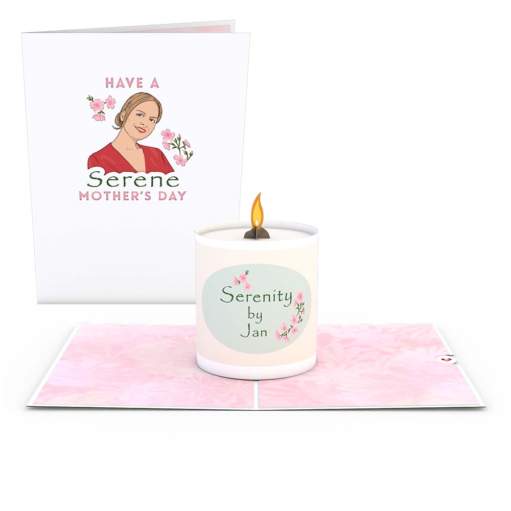 The Office Serene Mother's Day Pop-Up Card