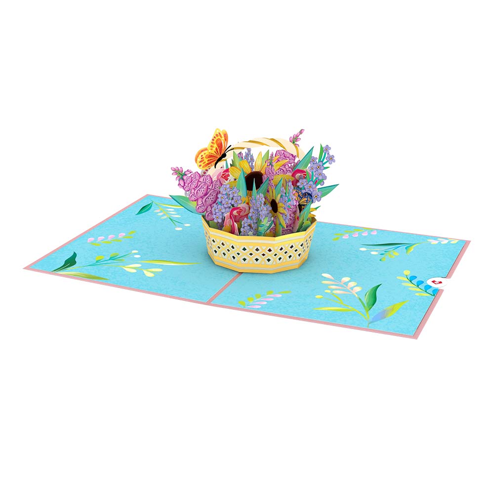 Mother's Day Sunflower Basket Pop-Up Card