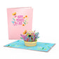 Mother's Day Sunflower Basket Pop-Up Card