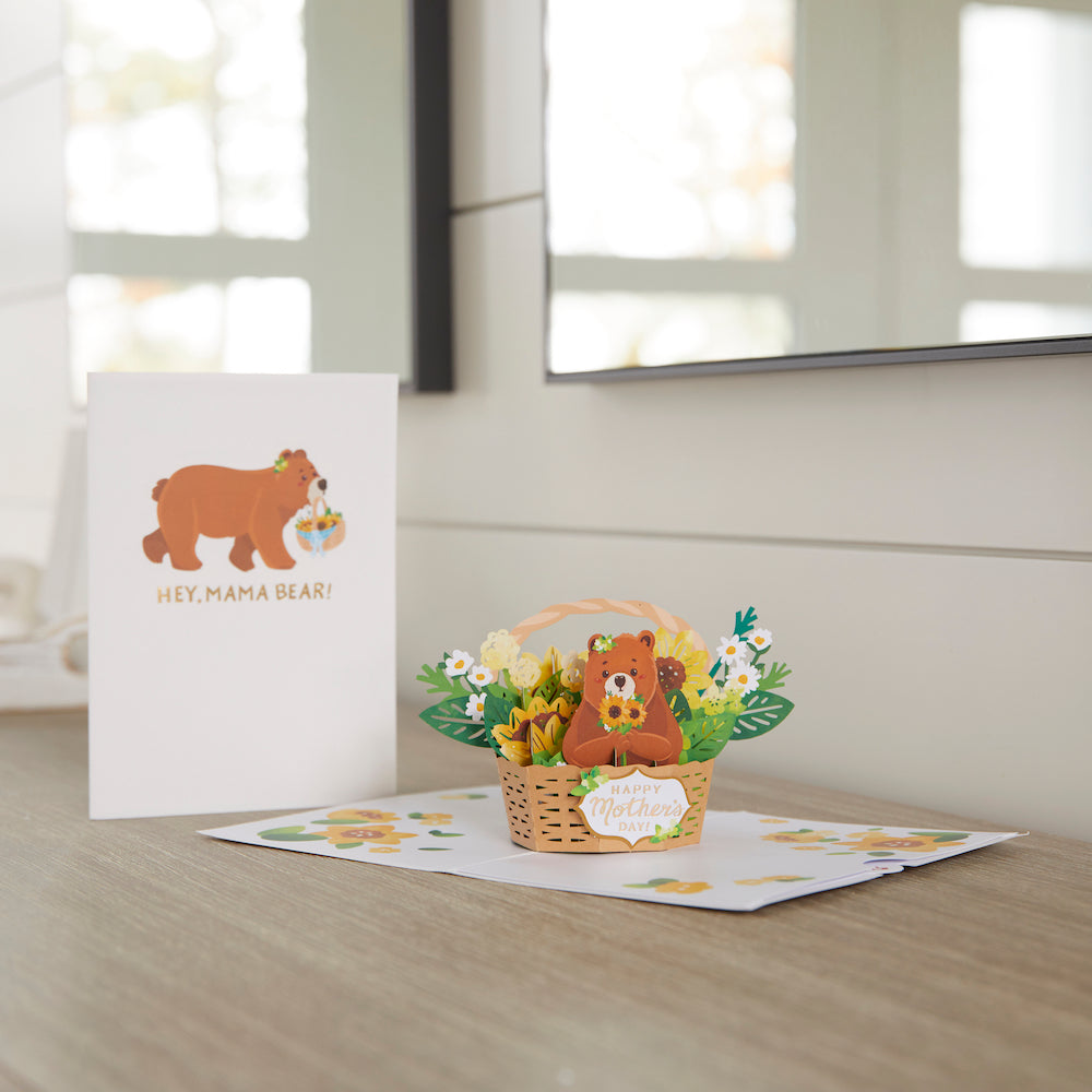 Mama Bear Mother's Day Pop-Up Card