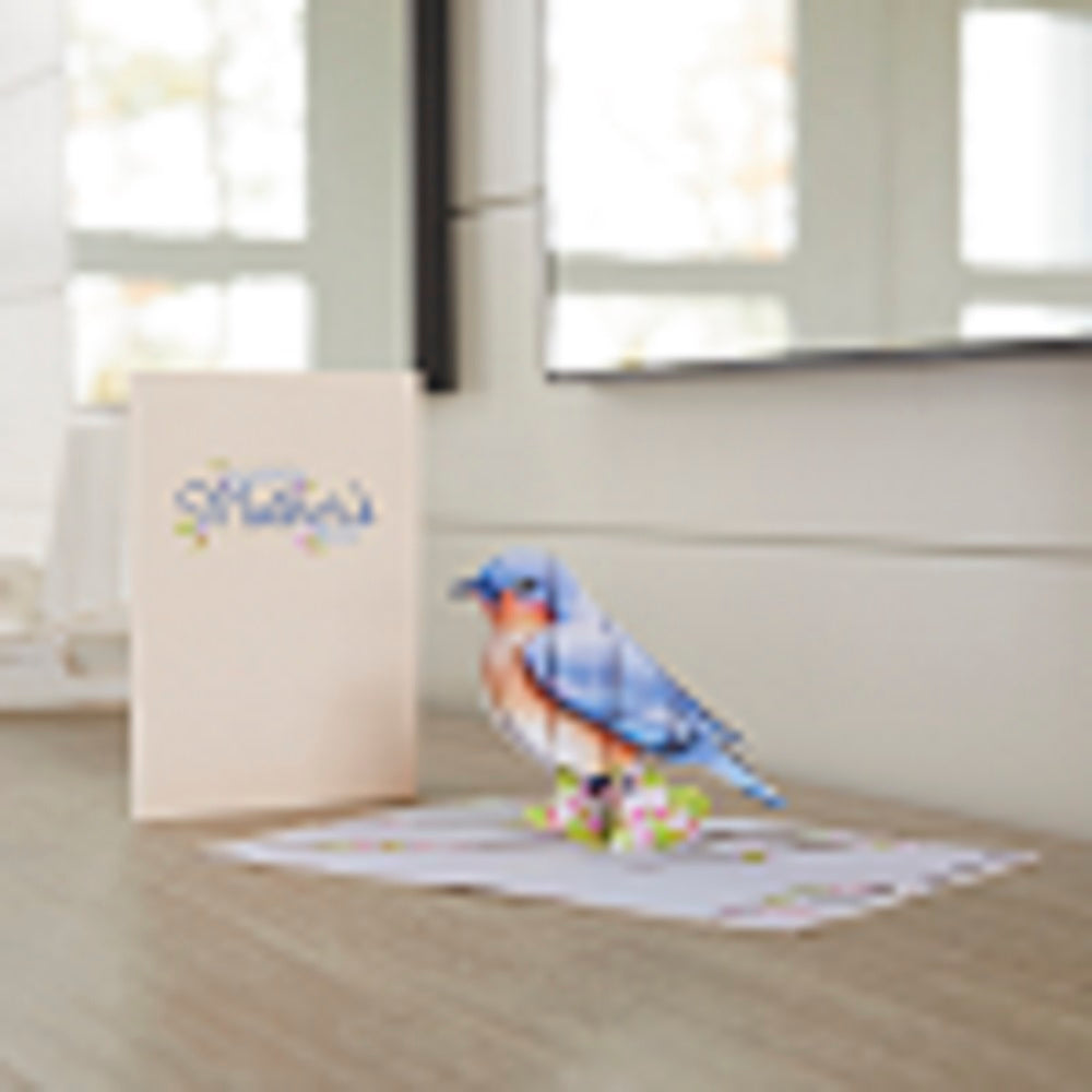 Mother's Day Bluebird Pop-Up Card